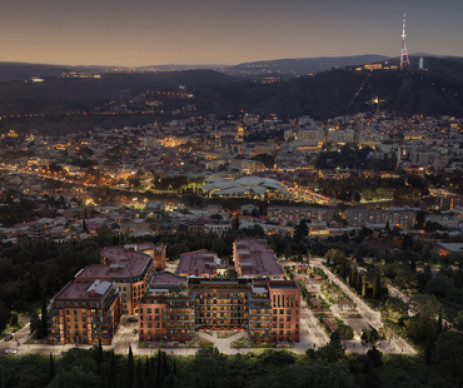 უნიკალური მდებარეობა - ძველი თბილისის გულში, ქალაქის პანორამული ხედებით