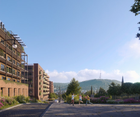 სუფთა ჰაერი და სიმშვიდე - ქალაქის ცენტრში და ამავდროულად მშვიდ გარემოში ცხოვრების კომფორტი.